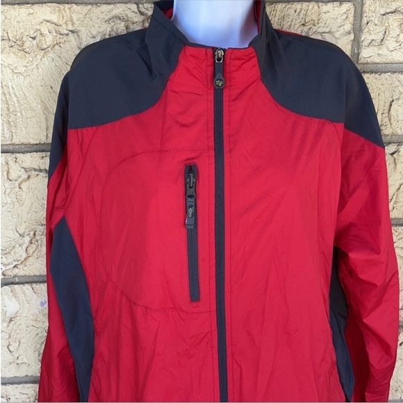 Northend Windbreaker Jacket Red & Gray Running Gym
Size Large - Picture 4 of 15